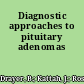 Diagnostic approaches to pituitary adenomas