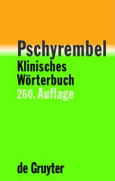Pschyrembel Klinisches Wörterbuch